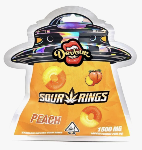 Devour Sour Rings 1500mg