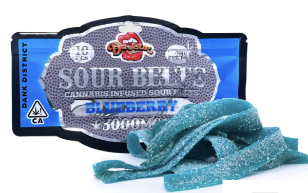 Devour sour belts 3000mg