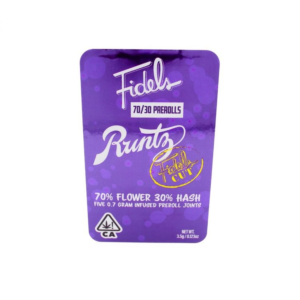 RUNTZ 5PK 70/30 PREROLLS BY FIDELS